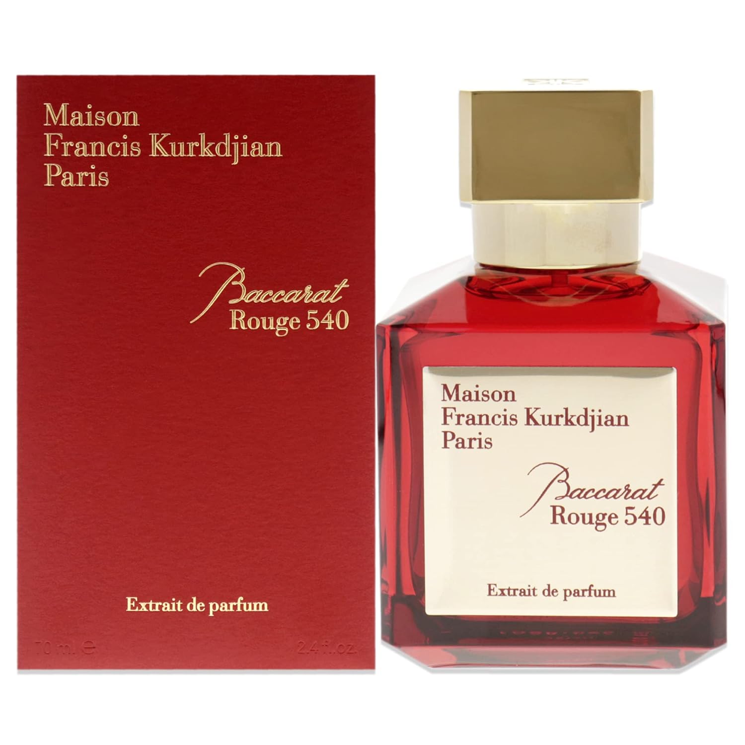 Maison Francis Kurkdjian Baccarat Rouge 540 Eau de Parfum TikTok viral luxury jasmine saffron amberwood cedar unisex