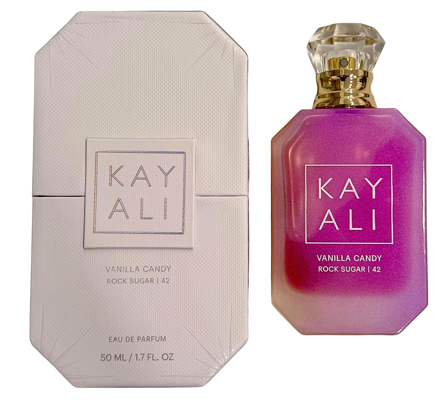 Kayali Vanilla 28 Eau de Parfum TikTok viral vanilla gourmand sugar musk sandalwood photorealistic fragrance sweet