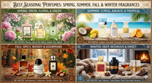 Best Seasonal Perfumes: Spring, Summer, Fall & Winter Fragrances