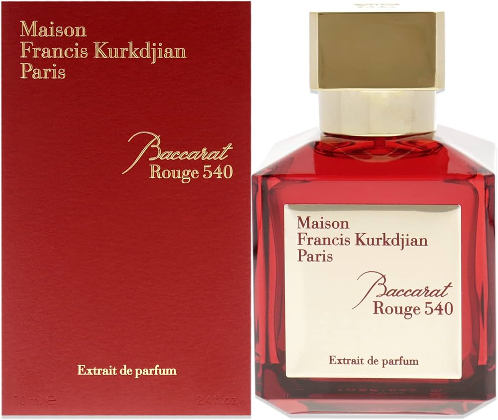 Amazon.com : Maison Francis Kurkdjian Baccarat Rouge 540 Pure Perfume, 2.3 Fl Oz (Pack of 1) : Beauty & Personal Care