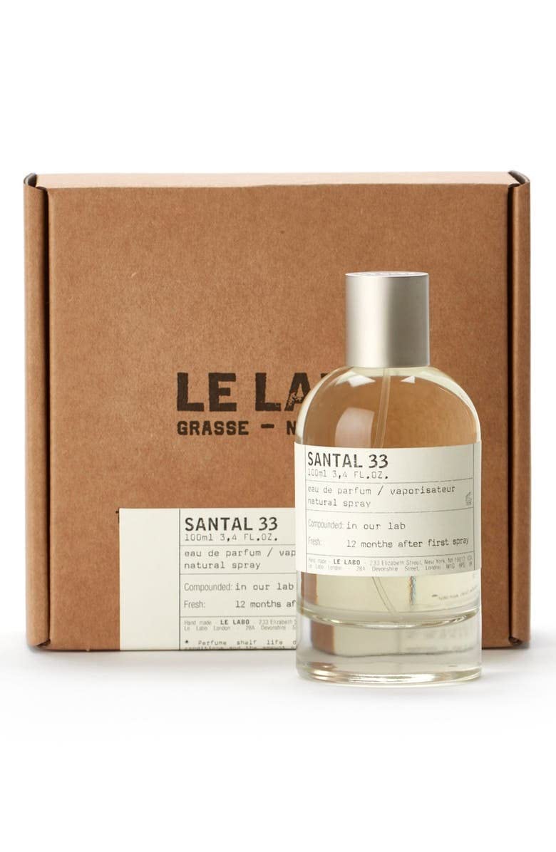 Le Labo Santal 33 Eau de Parfum Australian sandalwood ethical unisex luxury niche fragrance woody aromatic