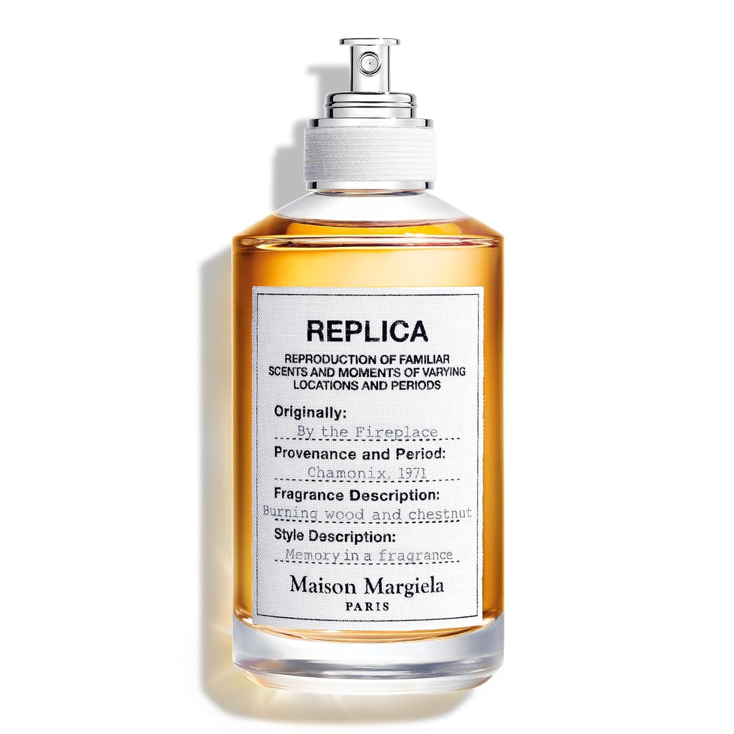Maison Margiela Replica By The Fireplace EDT guaiac wood cashmeran biotech woody sustainable ethical fragrance unisex
