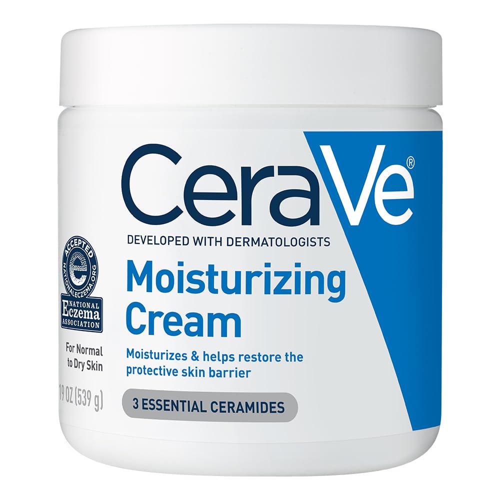 CeraVe Moisturising Cream unscented fragrance base dry skin perfume longevity ceramides hyaluronic acid dermatologist recommended